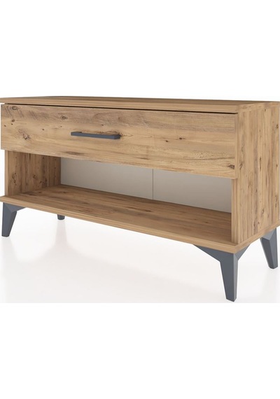 Arges Şifonyer Tek Çekmeceli 88x30x48 Çam-çam Çam