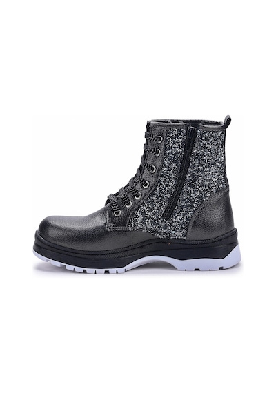Kiko Kids 612 Termo Taban Kız Çocuk Bot Ayakkabı Platin