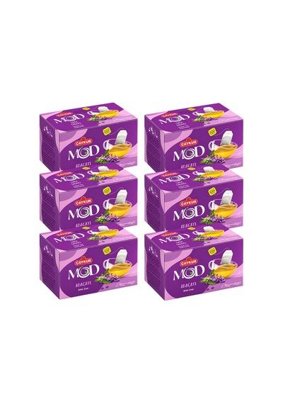 Mod Ada Çayı Bardak Poşet Çay 2x20 40gr. Altılı Paket