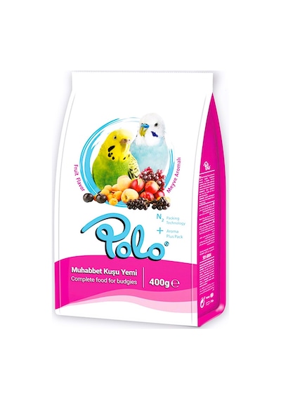 Polo Meyve Aromalı Muhabbet Kuşu Yemi 400 Gr 400 G