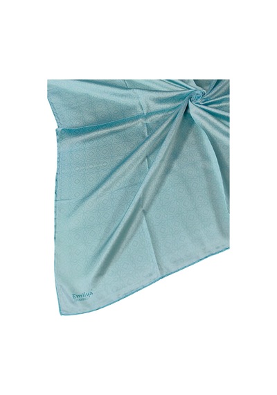Mim Eşarp Emilya Rayon Degrade Eşarp 90x90 Cm Turkuaz