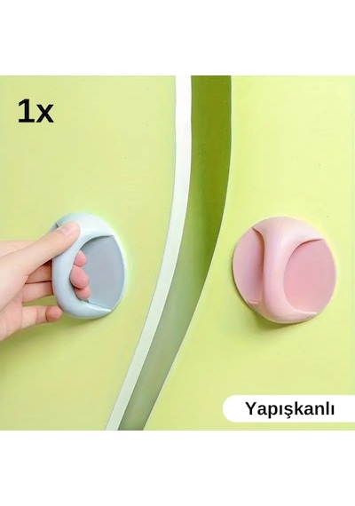Çok Amaçlı Yapışkanlı Tutacak Kulp 1 Adet Pratik Ev Gereçleri 1