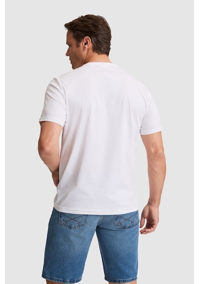 U.s. Polo Assn. Erkek Beyaz Tişört Basic 50324943-vr013