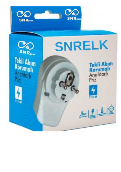 Snrelk- Akım-şok-çocuk Korumalı Priz