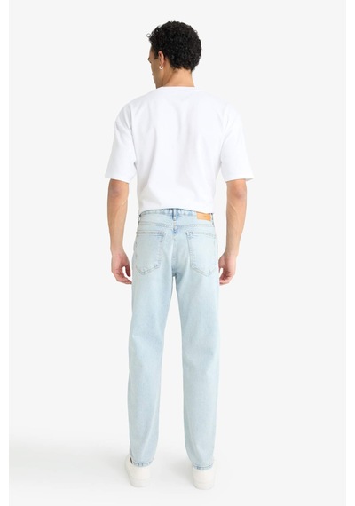 Defacto Slim Tapered Fit Dar Paça Jean Pantolon F2324ax25aunm39 Mavi-nm39