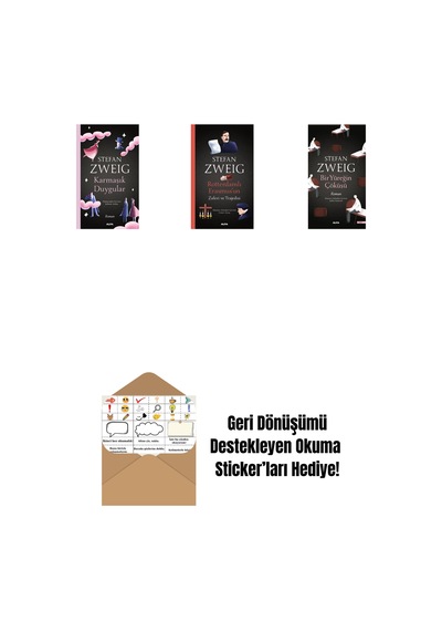 Karmaşık Duygular + Rotterdamlı Erasmus Un Zaferi Ve Trajedisi + Bir Yüreğin Çöküşü + Okuma Sticker'ları