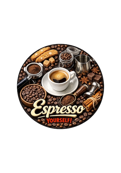 Mayeka Espresso Retro Temalı Cafeler Kahveciler Baristalar İçin Ahşap Duvar Kapı Dekoratif Süs Tablo 9