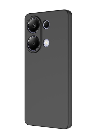 Xiaomi Poco M6 Pro 4g Kılıf Zore Mara Lansman Kapak Siyah