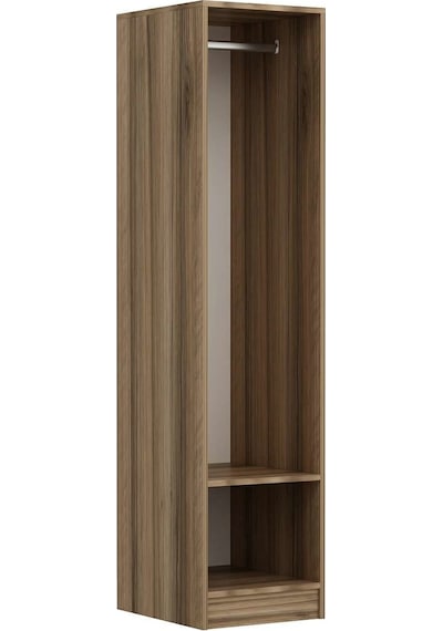 Minar Kale 1 Kapaklı Dolap Dore - Antrasit 210cm