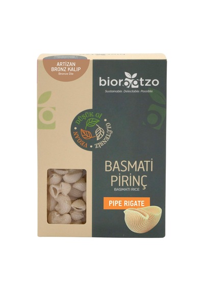 3 Adet Rootzo Basmati Pirinç Pipe Rigate 200 G