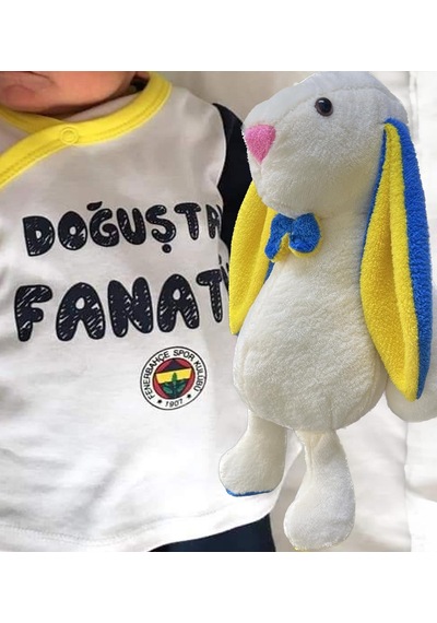 Fanatik Miniklere Özel Peluş Uyku Ve Oyun Arkadaşı Bunny Tavşan -65 Cm 001