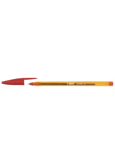 Bic Tükenmez Kalem Cristal Fine 0.8 Mm Kırmızı 872720 Çok Renkli