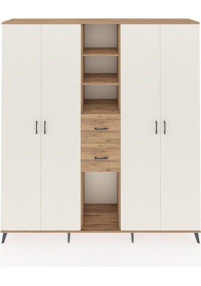 Hyperion Dolap 15 Raflı 2 Çekmeceli 4 Kapaklı 220x44x243 Çam-aytaşı/çam Aytası/atlas Çam Hyperion Dolap 15 Raflı 2 Çekmeceli 4 Kapaklı 220x44x243 Çam-aytaşı/çam Aytası/atlas Çam