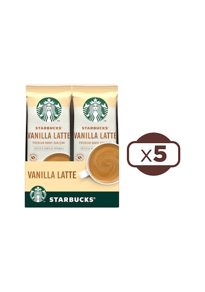 Starbucks Vanilla Latte Premium Kahve Karışımı 50 x 21.5 G