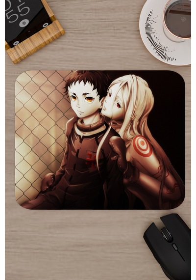 Deadman Wonderland Anime V3 - 22x18 Gaming Kauçuk Kaymaz Taban Mouse Pad Fare Altlığı
