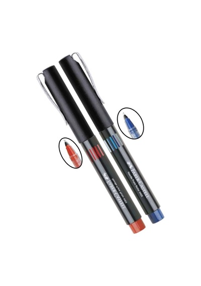 Mavi Kırmızı Pilot Kalem İğne Uçlu 0.5 Needle Point Roller 2 Adet