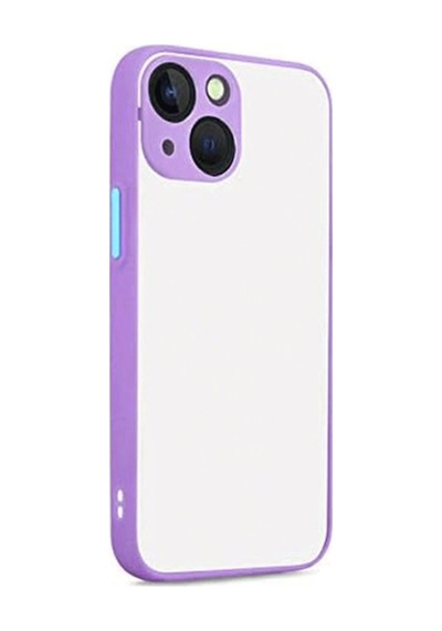 Apple iPhone Uyumlu 13 Kılıf Montreal Silikon Kapak - Mor Bz8683140307578