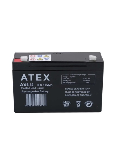 Ers Atex Ax6-12 6v 12ah Akü