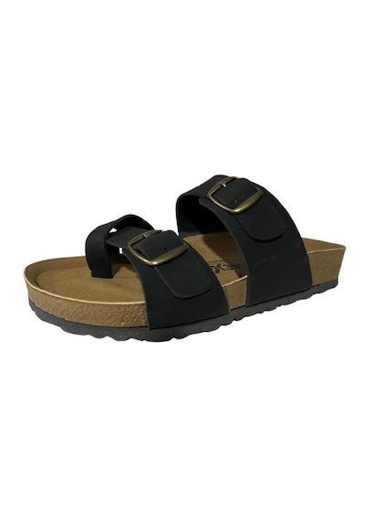 Mulex 1253 Unisex Anatomik Taban Günlük Parmak Arası Terlik 7651 Sıyah