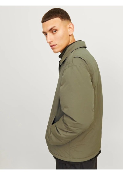 Jack & Jones Jcoross Padded Coach Jacket-dusty Olive 12261978-du-haki Haki