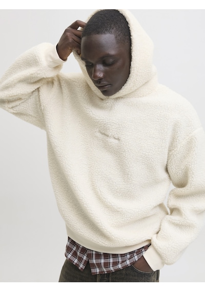 Jack & Jones Erkek Nakii Detayli Loose Fit Hoodie - Norrebro - 12293535 Çok Renkli