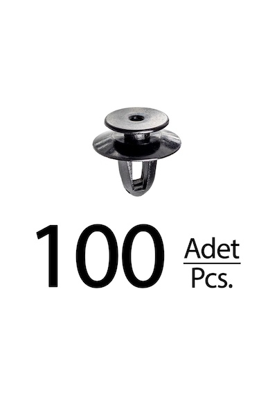 Audi Mitsubishi Vw İçin İç Döşeme Klips - 100 Adet