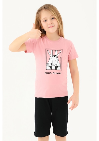 Looney Tunes L1589-2 Çocuk  Gül Tişört