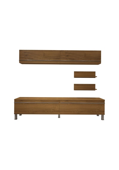 Decoraktiv Eko 5 Mdf Std Krom Ayaklı Tv Ünitesi Tv Sehpası Pera