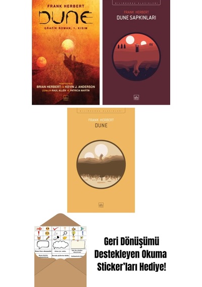 Dune Grafik Roman 1. Kısım + Dune Sapkınları + Dune