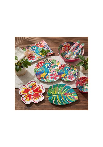 Lucky Art Tropea Melamin Tabak Seti 19cm 2'li Dıo30039