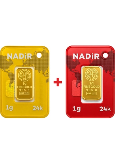 Nadir Gold 24 Ayar 2 Gram Külçe Altın