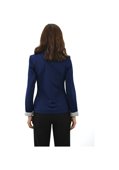 Kadın Tek Düğme Detaylı Blazer Ceket 5522 001