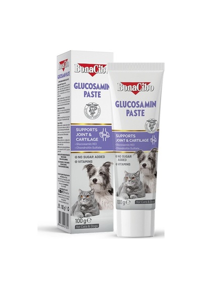 2'li Kedi Ve Köpek Bakım Seti: Glucosamine Eklem Destek + Derma Tüy Bakım Macunu