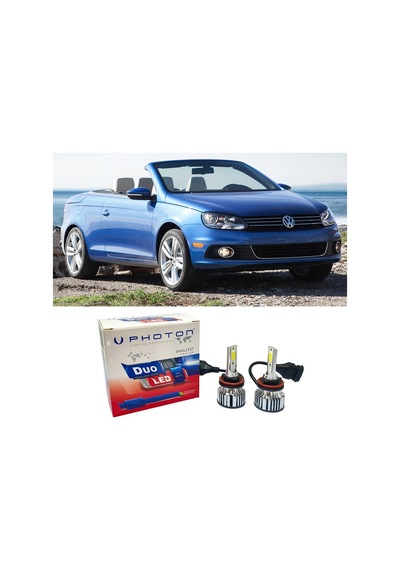 Vw Eos 2 Uzun Far Ampulü H7 Duo Yeni Seri Beyaz 2010-2015