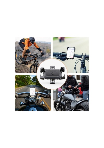 Bisiklet Mobilet Motosiklet Bebek Arabası Market Arabası Motor İçin Telefon Tutucu 037 2 Mixed
