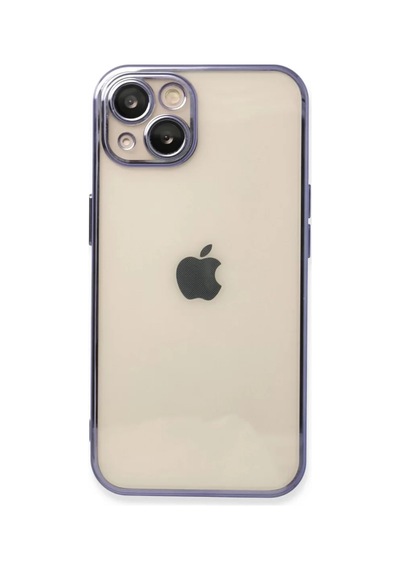 Newface Apple İphone 13 Kılıf Razer Lensli Silikon - Mor