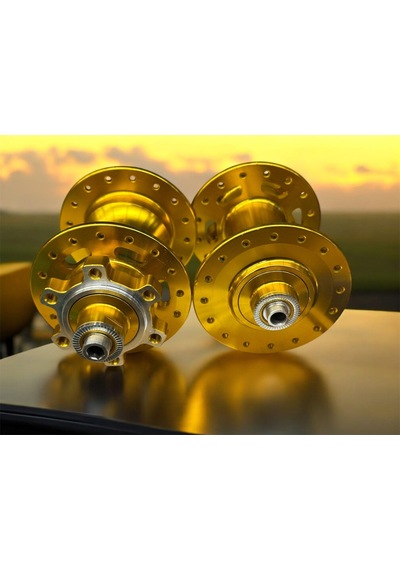 Forte Gt Xbyc 680 Bisiklet Hub Sesli Ön Arka Kaset Göbek Seti 32 Delik 6 Vida Qr Mandal Gold