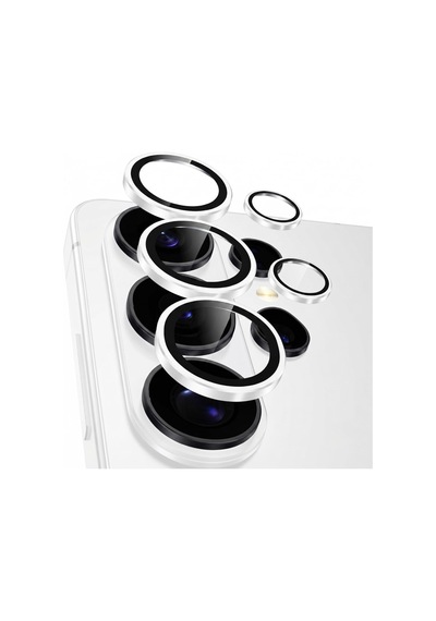 S26 Ultra İle Uyumlu Kamera Lens Koruyucu Alüminyum Alaşım Çerçeveli Telefon Lensi Temperli Cam Koruma Beyaz Sku: Zeusb0hhmlschz -