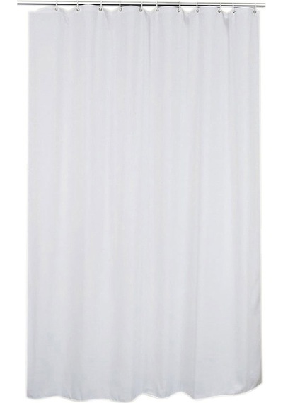 Banyo Perdesi Beyaz 2 Adet 110X200