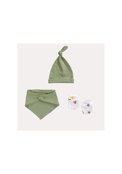 Mama Padre Animal Yenidoğan Mini Set - 4 Parça Renkli - 861046922 Renkli