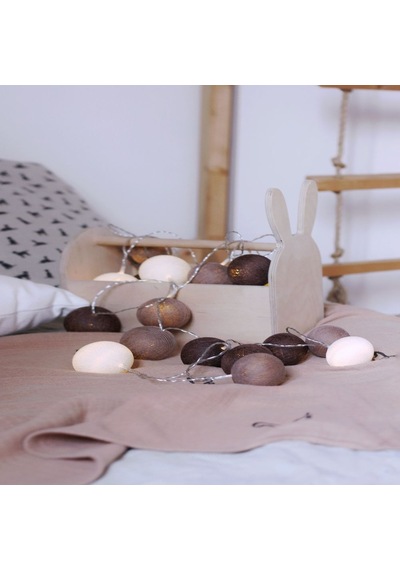 Naturel Soft Işıklı Top Dekoratif Aydınlatma