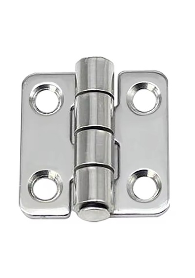 5'li Paslanmaz Krom Menteşe. 38x38mm. Cr-ni 304
