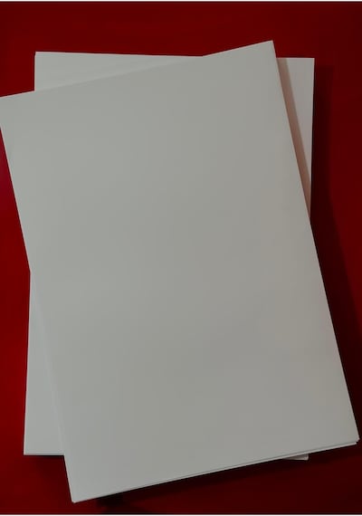 Ebru Kağıdı A4 25 Li Beyaz Ebru Sanatı Kâğıdı Marbling Paper Set