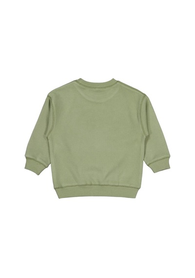 Civil Boys Karyoka Dikişli 2-5 Yaş Sweatshirt - Haki