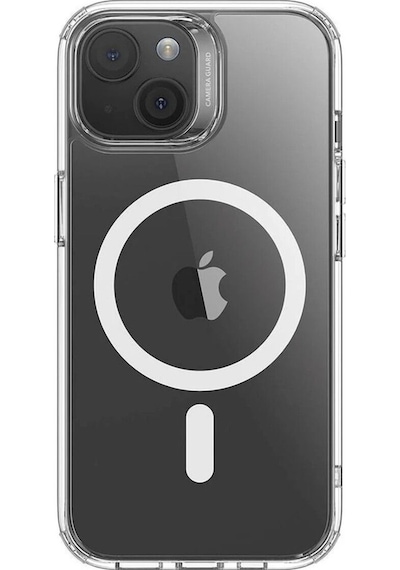 Apple Uyumlu iPhone Esr 15 Kılıf Classic Hibrit Halolock Magsafe Şeffaf