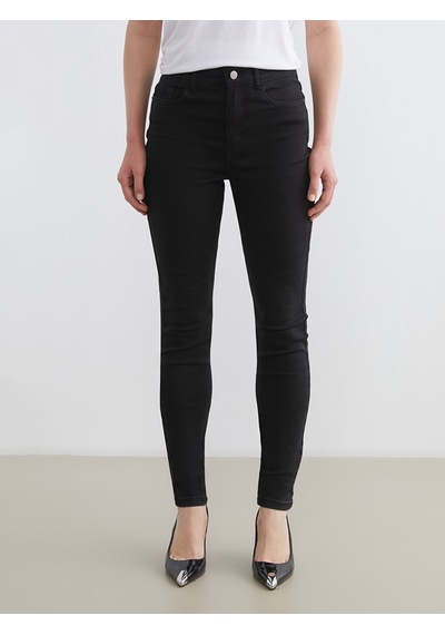 Lcw Modest Siyah Mercury Skinny Fit Kadın Jean Pantolon