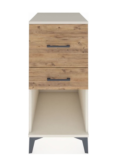 Kronos Komodin 2 Çekmeceli 44x59x96 Aytaşı-çam Aytaşı