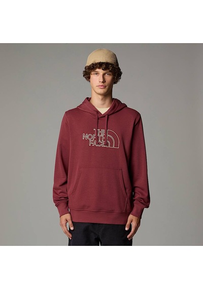 The North Face M Drew Peak Lıght Regular Hoodıe Erkek Sweatshırt Nf0a8c1basc1 Bordo