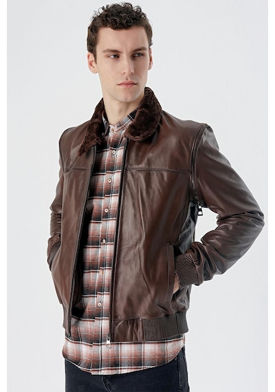 İmza Koyu Kahverengi Gömlek Yaka Hakiki Deri Comfort Fit Rahat Kesim Casual Mont 1038235208-koyu Kahverengi Koyu Kahverengi İmza Koyu Kahverengi Gömlek Yaka Hakiki Deri Comfort Fit Rahat Kesim Casual Mont 1038235208-koyu Kahverengi Koyu Kahverengi