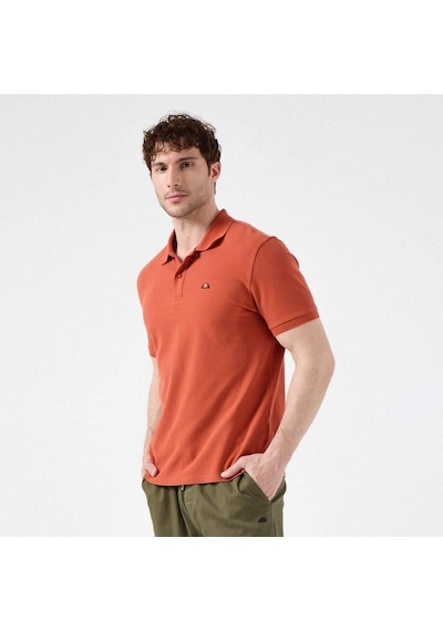 Ellesse 6sm5044-br Polo Yaka Erkek T-shirt - Kiremit Kiremit